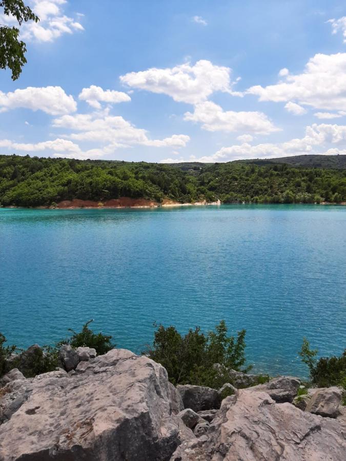 Le Logis Des Templiers Appartement Climatise Régusse Esterno foto