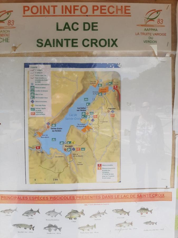 Le Logis Des Templiers Appartement Climatise Régusse Esterno foto