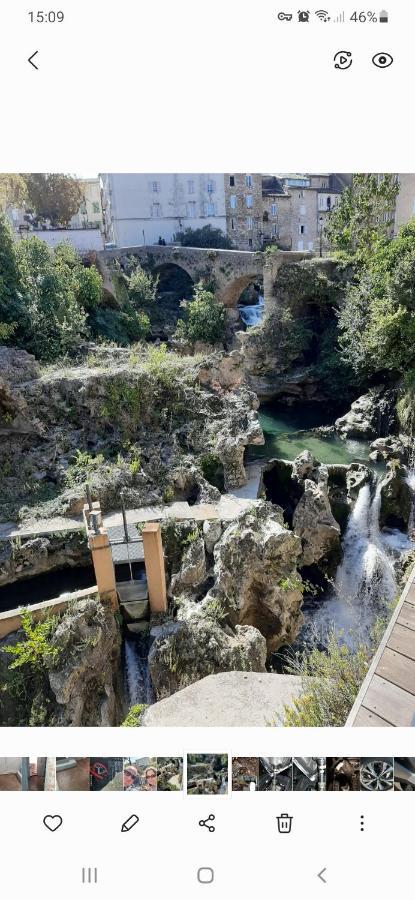 Le Logis Des Templiers Appartement Climatise Régusse Esterno foto